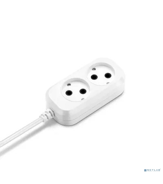Сетевой удлинитель Buro BU-PSL2.3/W 3 м (2 розетки) белый (пакет ПЭ)