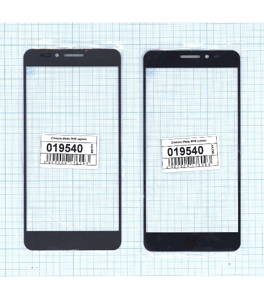 Стекло для Meizu MX6 черное