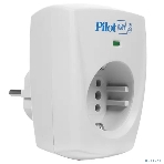 Сетевой фильтр ZIS PILOT BIT S, 1 розетка, 16А/3,5кВт, св.серый, фото8