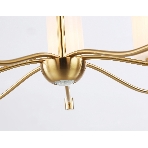 Люстра Ambrella light LH56053/7 BS/FR латунь/белый матовый E14*7 max 40W D680*950, фото4