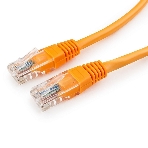 Патч-корд UTP Cablexpert cat.5e, 0.25м, литой, многожильный, оранжевый, фото6