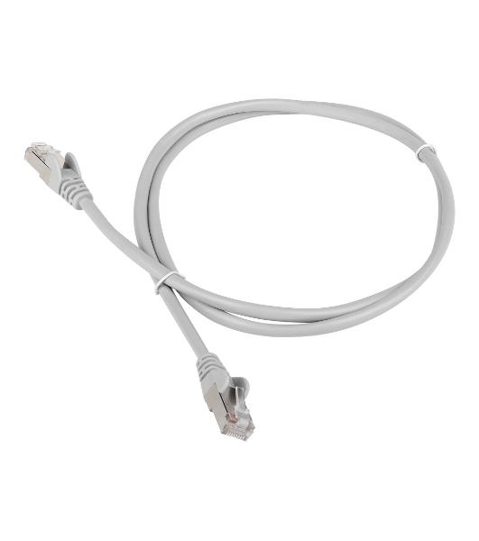 Кабель Патч-корд LANMASTER LSZH FTP cat.5e, 5.0 м, серый