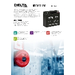 Батарея для ИБП Delta DT 1218 (12V, 18Ah), фото7
