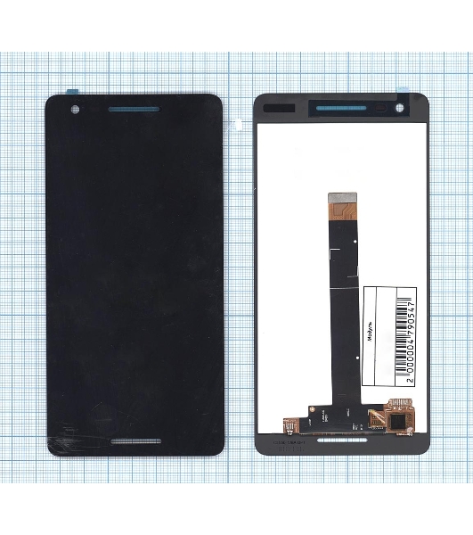 Дисплей для Nokia 2.1 черный