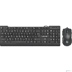 Комплект клавиатура+мышь Defender York C-777 проводной, USB, 1000 DPI, чёрный, фото24