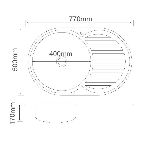 Кухонная мойка MG6-7750OVL, фото 1