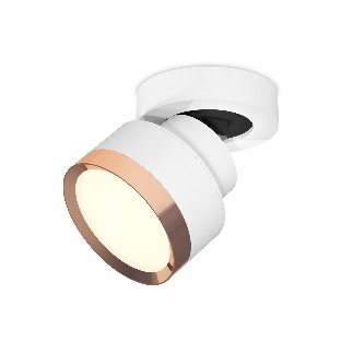 Светильник Ambrella Light XM8101005 SWH/PPG белый песок/золото розовое полированное GX53 (A2228, A2105, C8101, N8126)