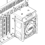 Набор охлаждения Supermicro SC747B X10 Passive GPU Kit, фото2