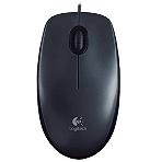 Мышь проводная Logitech M100/100R DARK/GREY (темно-серая/черная), 1000 dpi, USB, кнопки - 3, фото13