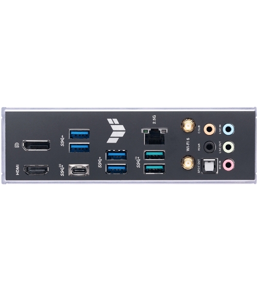 Материнская плата ASUS TUF GAMING H770-PRO WIFI, LGA 1700, Intel H770, 4xDDR5, 4xSATA, 4xM.2, 1xPCIe 5.0 x16, 1xPCIe 4.0 x4, 2xUSB-A 3.2 Gen 2, 4xUSB-A 3.2 Gen 1, 1xUSB-C 3.2 Gen 2x2, 1x2.5Gb LAN, 5x3.5 мм, 7.1, Standard-ATX