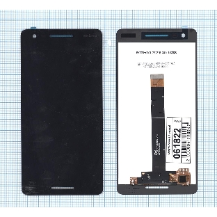 Дисплей для Nokia 2.1 черный