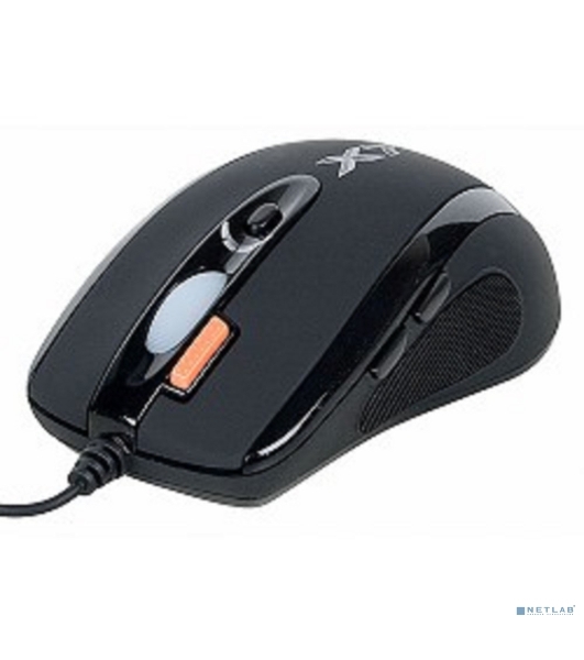 Мышь проводная A4Tech X-710BK черный, 2000 dpi, USB, кнопки - 7