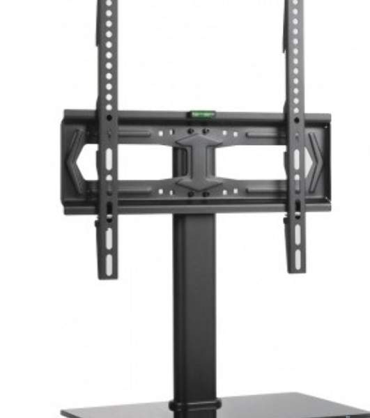 Стойка для телевизора Kromax X-STAND-2 черный 23'-55' макс.30кг крепление к столешнице