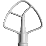 Настольный миксер с откидным блоком KitchenAid 5KSM125EMH Artisan 4.8 л, кремовый, фото9