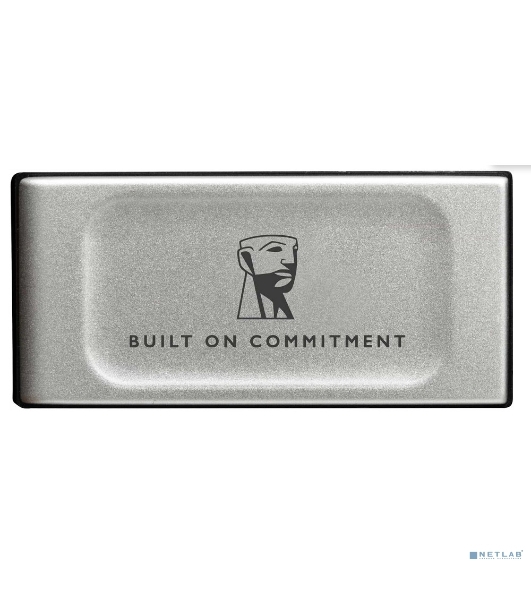 Внешний SSD Kingston XS2000, 1TB, USB 3.2 Gen 2x2 Type-C, R/W 2000/2000, серебристый