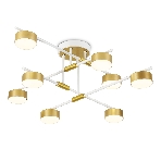 Потолочный светильник Ambrella light FL51751/8 WH/GD белый/золото GX53/8 max 12W 720*720*245, фото6