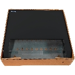 Шкаф коммутационный NTSS (NTSS-SOHO5U-BL) настенный 5U 520x140 мм пер. дв. стекл несъемн. бок. пан. 80 кг черный, фото4