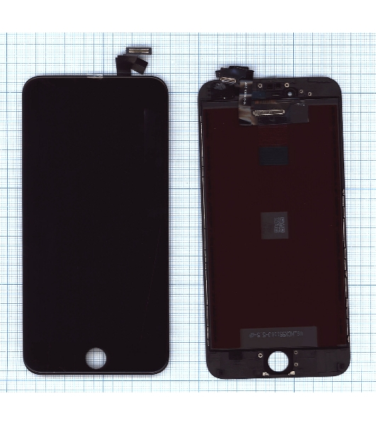 Дисплей Amperin для Apple iPhone 6 Plus в сборе с тачскрином (IPS), черный