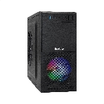 Компьютерный корпус Minitower ExeGate mEVO-7807-NPX500 (mATX, БП 500NPX 12см, 1хUSB+1хUSB 3.0, черный 1x12см с RGb подсветкой), фото13