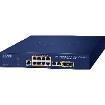 Коммутатор PLANET GS-4210-8P2C IPv4/IPv6, 8-Port Managed 802.3at POE+ Gigabit Ethernet Switch + 2-Port 10/100/1000Mbps RJ45 + 2-Port 100/1000X SFP (120W PoE Budget, 250m Extend mode, supports CloudViewer app, MQTT and cybersecurity features), фото 1