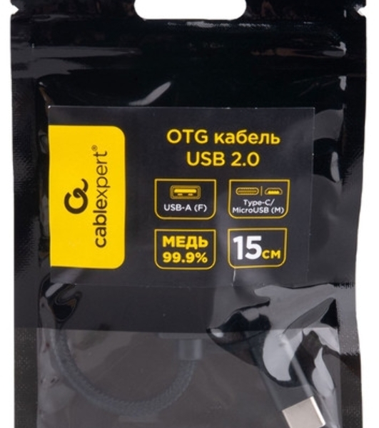 Адаптер USB OTG Type-C (CM/AF)