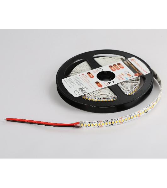 Светодиодная лента Ambrella light GS3301 2835 240Led/ 18W m/ 24V IP20 3000K/ 5000*10*1.2mm (2 конт.)