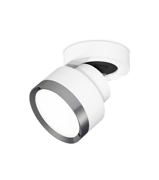 Светильник Ambrella Light XM8101006 SWH/PPH белый песок/графит полированный GX53 (A2228, A2105, C8101, N8133)