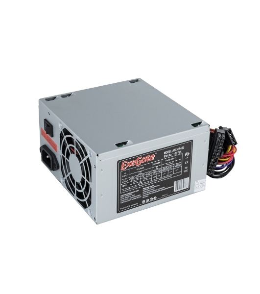 Блок питания ExeGate CP450 (EX172785RUS), 450Вт, 80мм, серый