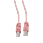 Патч-корд UTP Cablexpert PP12-1m cat.5e, 1м, литой, многожильный, розовый, фото2