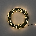 Гирлянда Neon-night Роса с контроллером 20м, 200 LED, IP20, 230В, зеленый провод, теплое белое свечение, фото5