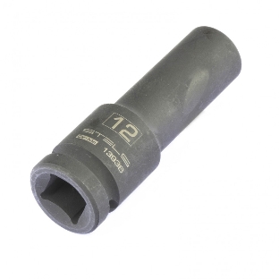 Головка ударная удлиненная шестигранная Stels 12 мм, 1/2', CrMo