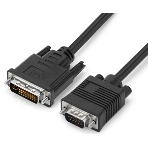 Переходник GoPower DVI-I (m)-VGA (m) 1м черный Premium Zip-Lock c подвесом (1/200), фото3
