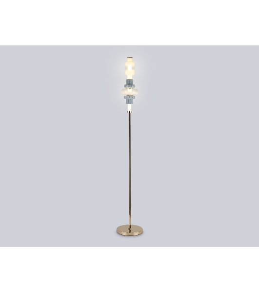 Светильник Ambrella light LH53132 GD/WH/GB золото/белый/серо-синий 8W 3000K D250*1635