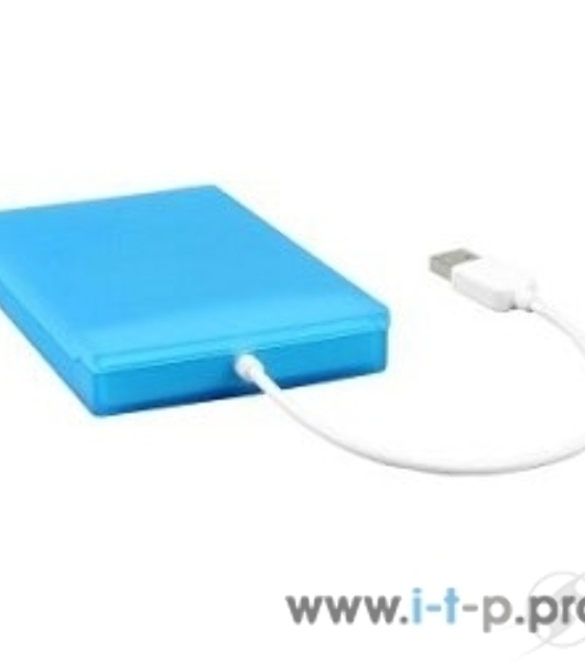 Контейнер для HDD AgeStar Внешний корпус 2.5' SATA HDD/SSD AgeStar SUBCP1 (BLUE) USB 2.0, пластик, синий, безвинтовая конструкция (10612)