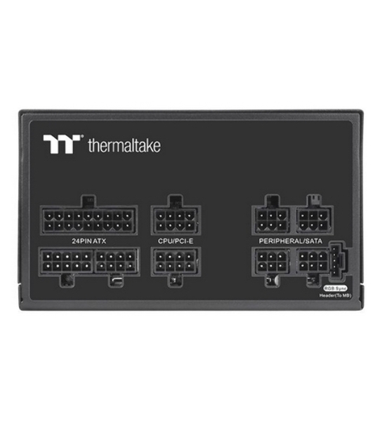 Блок питания Thermaltake Toughpower GF1 ARGb RTL (PS-TPD-0650F3FAGE-1), 650Вт, 80 PLUS Gold, 140мм, модульный, черный