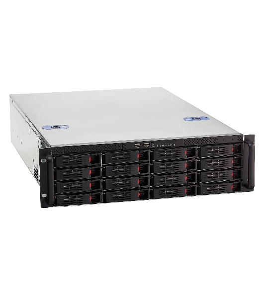 Серверный корпус ExeGate Pro 3U660-HS16 (RM 19', высота 3U, глубина 660, без БП, 16xHotSwap, USB)