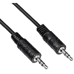 Кабель соединительный аудио-видео Buro Jack 3.5 (m)/Jack 3.5 (m) 2м. черный, фото2