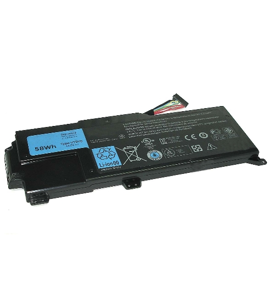 Аккумуляторная батарея для ноутбука Dell XPS 14z-L412z 14.8V 58Wh V79Y0
