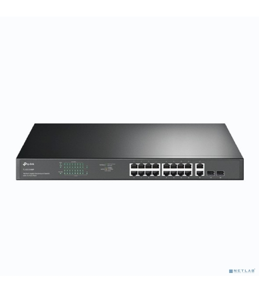 Коммутатор TP-Link TL-SG1218MP 18-портовый гигабитный коммутатор с 16 портами PoE+ SMB