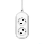 Сетевой удлинитель Buro BU-PSL2.3/W 3 м (2 розетки) белый (пакет ПЭ), фото4