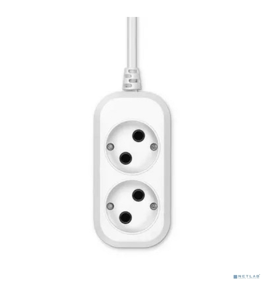 Сетевой удлинитель Buro BU-PSL2.3/W 3 м (2 розетки) белый (пакет ПЭ)