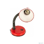 Светильник UF-301P С04 настол. 230В 60Вт красн. Ultraflash 12898, фото 1