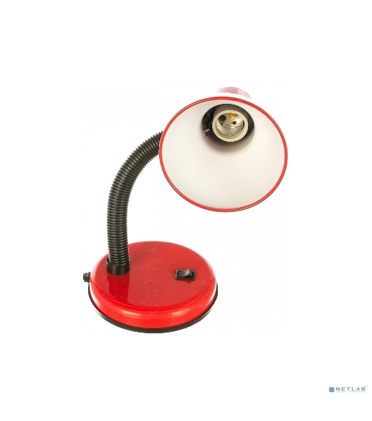 Светильник UF-301P С04 настол. 230В 60Вт красн. Ultraflash 12898