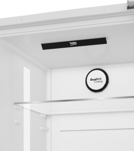 Холодильник Beko B3R1CNK363HW (R) белый двухкамерный 220/100л морозилка снизу, No Frost