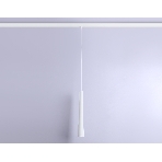 Светильник светодиодный подвесной для шинопровода GL4350 WH белый IP20 6W 4200K 48V 24° D40*H300, фото3