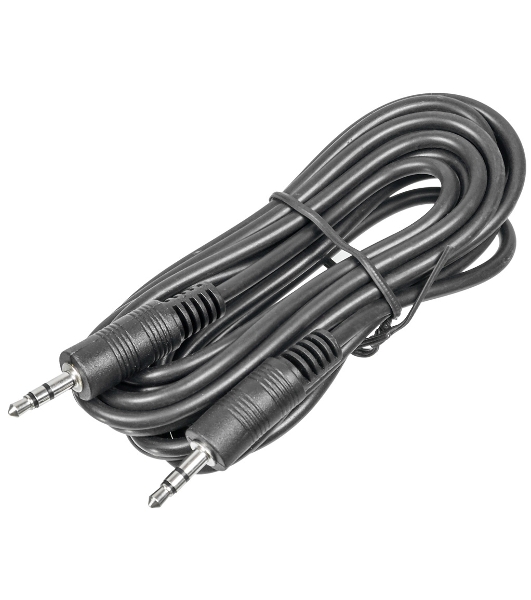 Кабель соединительный аудио-видео Buro Jack 3.5 (m)/Jack 3.5 (m) 2м. черный
