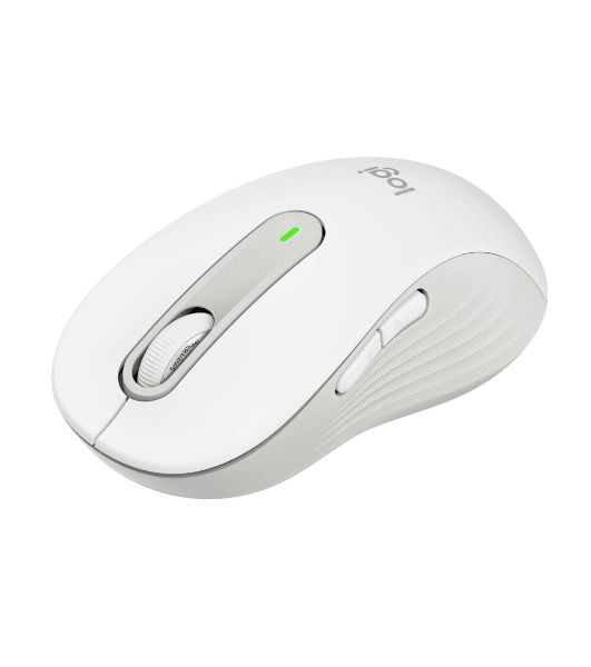 Мышь беспроводная Logitech Signature M650 L белый, 4000 dpi, радиоканал, Bluetooth, USB, кнопки - 5