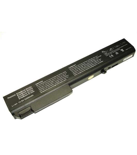 Аккумуляторная батарея для ноутбука HP Compaq 8530, Probook 654514.4V 52Wh OEM черный