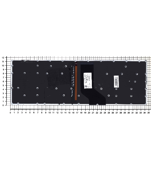 Клавиатура для ноутбука Acer Aspire VN7-593G черная с подсветкой