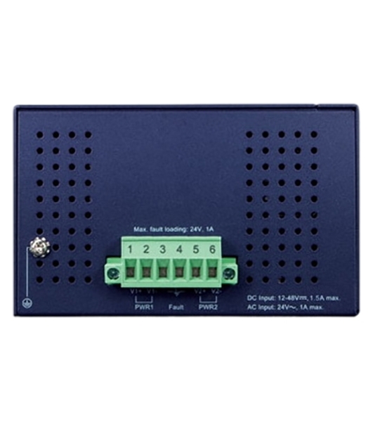 Коммутатор PLANET IGS-1600T IP30 Industrial 16-Port 10/100/1000T Gigabit Ethernet Switch (-40~75 degrees C, dual 12~48V DC/24V AC),UL certified